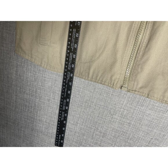 HUMVEE Vest Mens Large Khaki Back Pocket Hunting Photography Fishing Cargo Tan - Picture 5 of 11